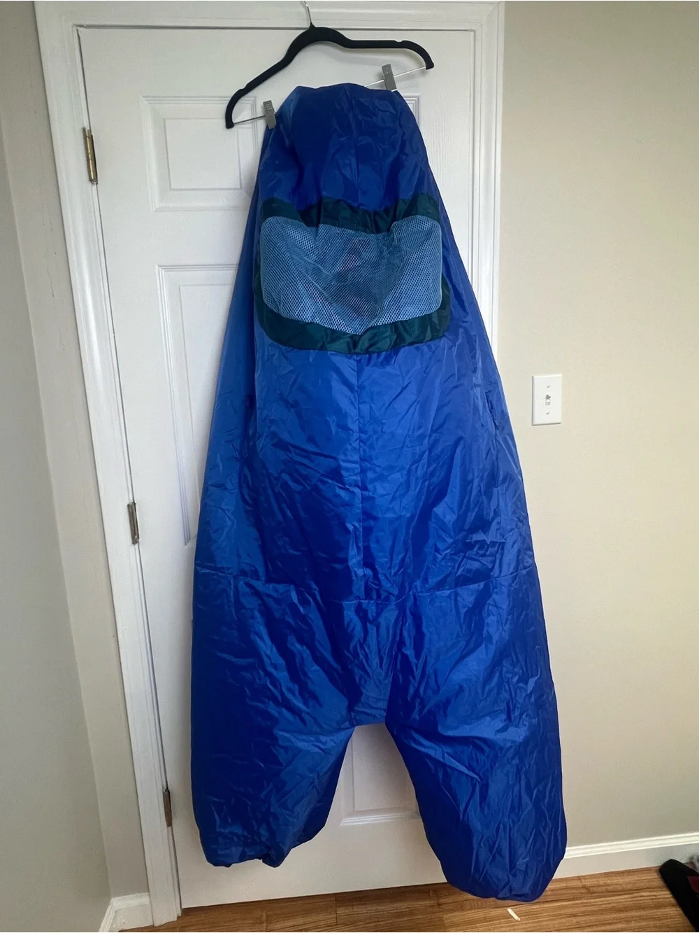 Blue Crewmate / Impostor from the game Among Us inflatable Halloween costume